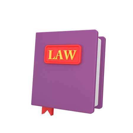 Law Book  3D Icon