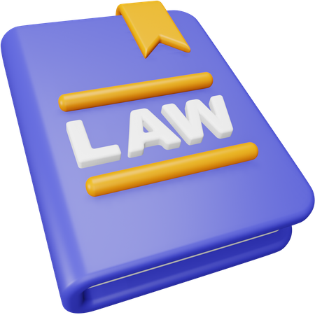 Law Book  3D Icon