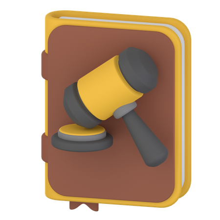 Law Book  3D Icon