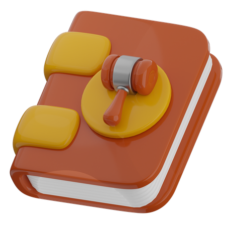 Law book  3D Icon