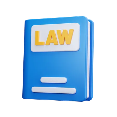 Law Book  3D Icon