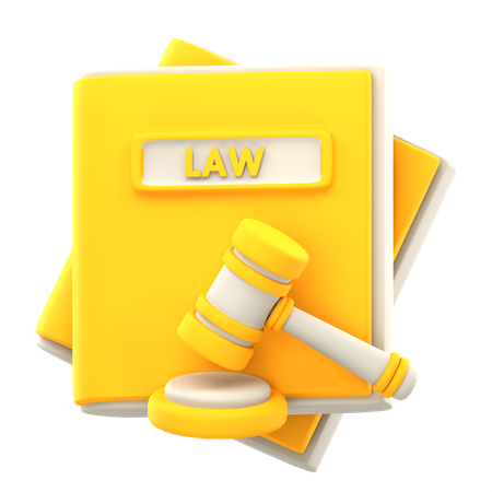 Law Book  3D Icon