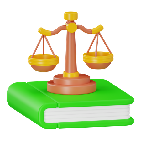 Law Book  3D Icon