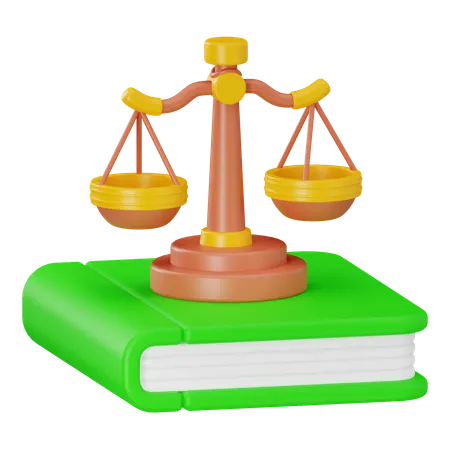 Law Book  3D Icon