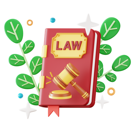 Law Book  3D Icon