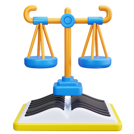 Law Book  3D Icon