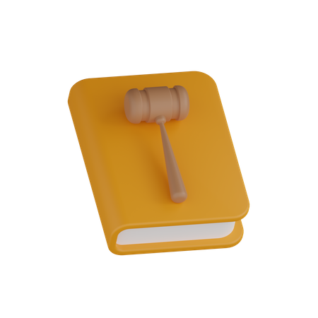 Law Book  3D Icon