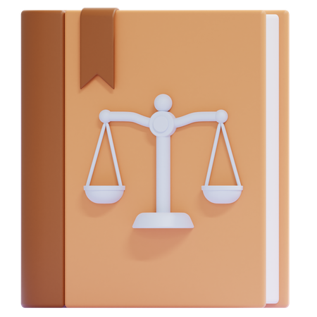 Law Book  3D Icon