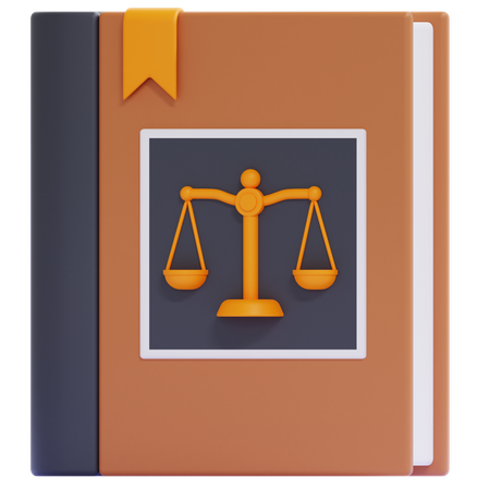 Law Book  3D Icon