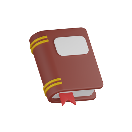 Law Book 3D Icon
