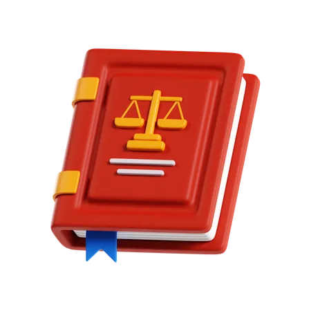 法律書  3D Icon