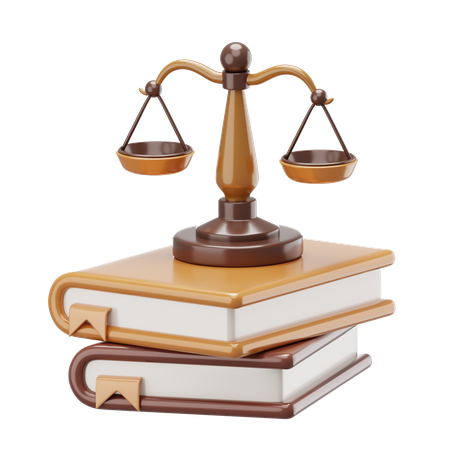 Law Books  3D Icon