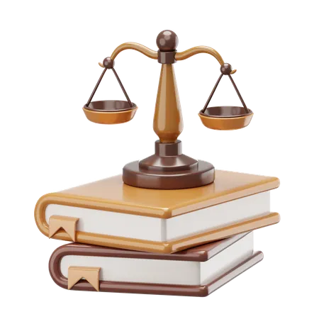 Law Books  3D Icon