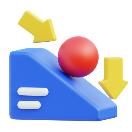 Law Of Motion  3D Icon