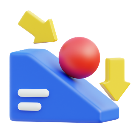 Law Of Motion  3D Icon