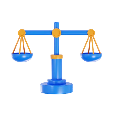 Law Scale  3D Icon