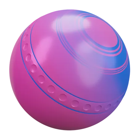 Lawn Bowls  3D Icon