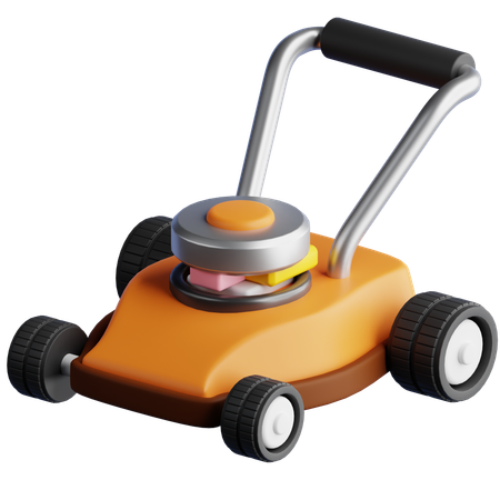 Lawn Mower  3D Icon