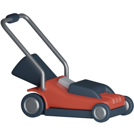 芝刈り機  3D Icon