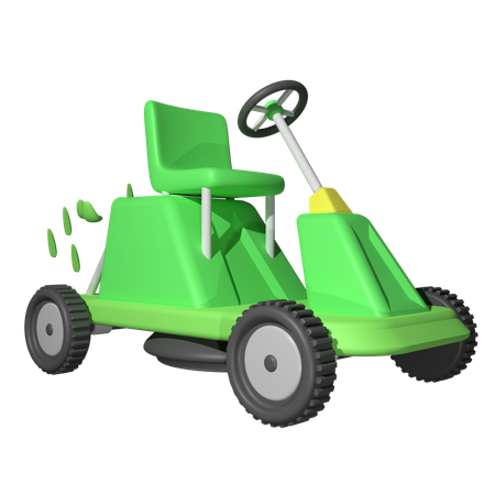 芝刈り機  3D Icon