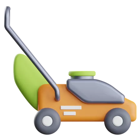 Lawn Mower  3D Icon