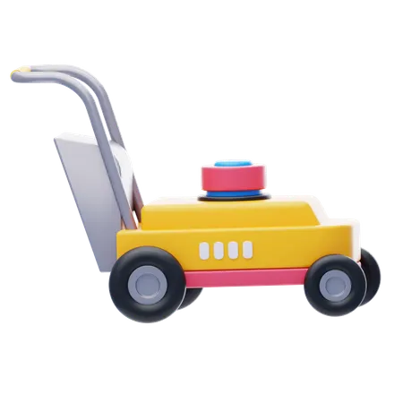 Lawn Mower  3D Icon