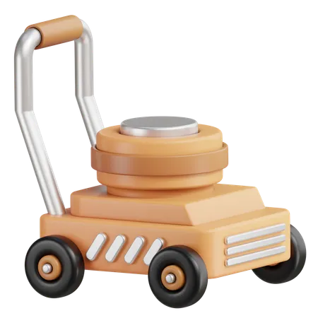 Lawn Mower  3D Icon