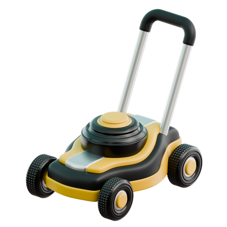 Lawn Mower  3D Icon