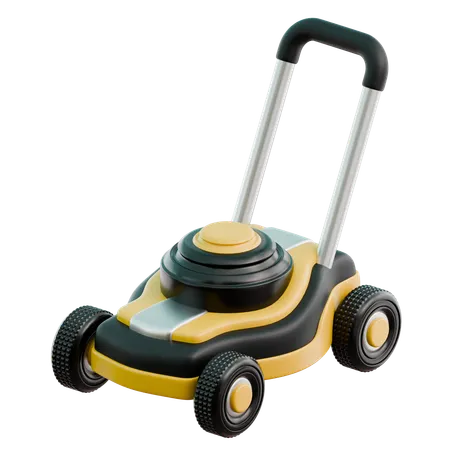 Lawn Mower  3D Icon