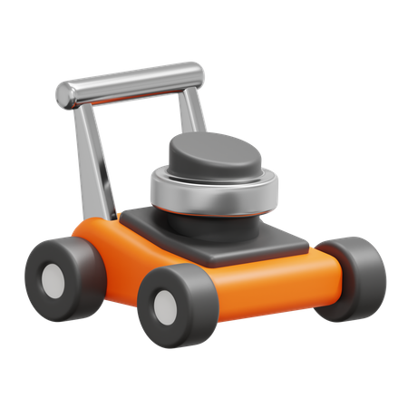 Lawn Mower  3D Icon