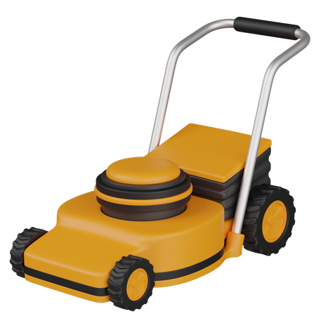 Lawn Mower  3D Icon