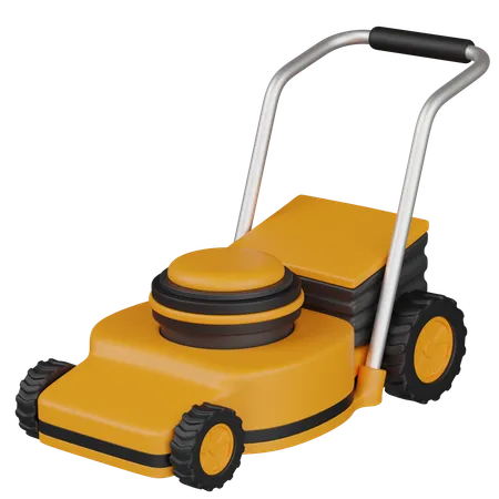 Lawn Mower  3D Icon