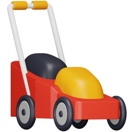 Lawn Mower  3D Icon