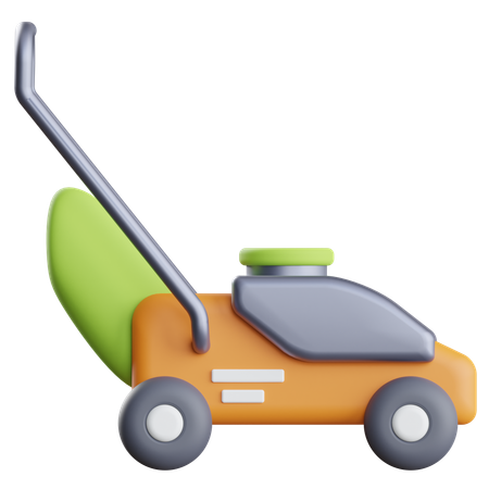 Lawn Mower  3D Icon