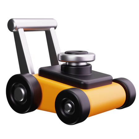 Lawn Mower  3D Icon