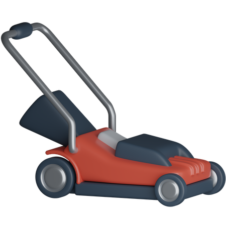 Lawn Mower  3D Icon