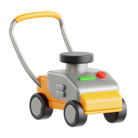 Lawn Mower  3D Icon