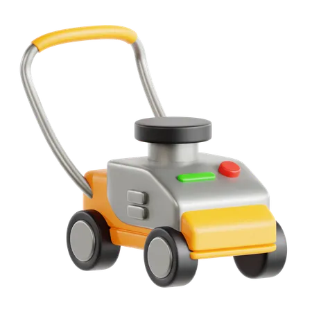 Lawn Mower  3D Icon