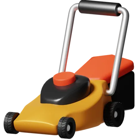 Lawn Mower  3D Icon