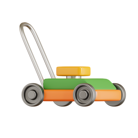 Lawn Mower  3D Icon