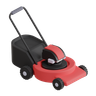 lawn mower 3d logos