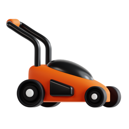 Lawn Mower 3D Icon