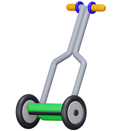 Lawn Mower Manual  3D Icon