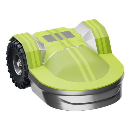 Lawn Mower Modern  3D Icon