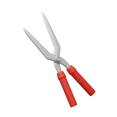 Lawn shears  3D Icon