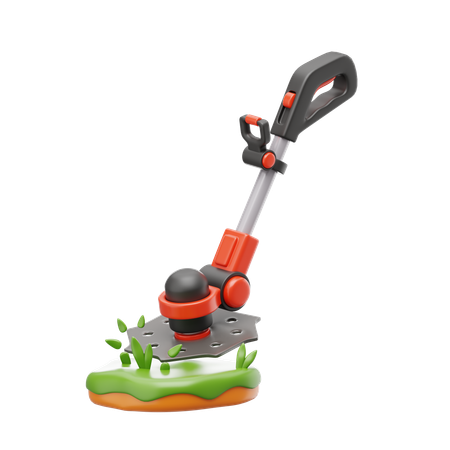 Lawnmower  3D Icon