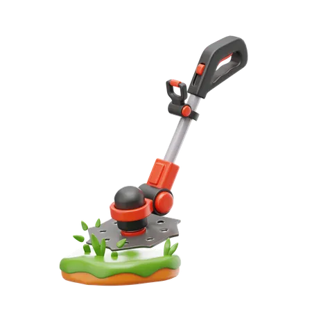 Lawnmower  3D Icon