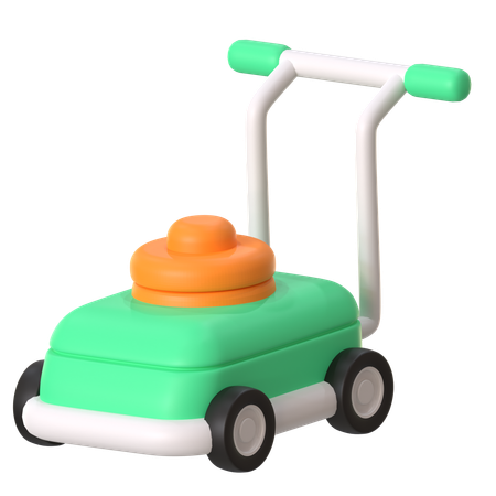 Lawnmower  3D Icon