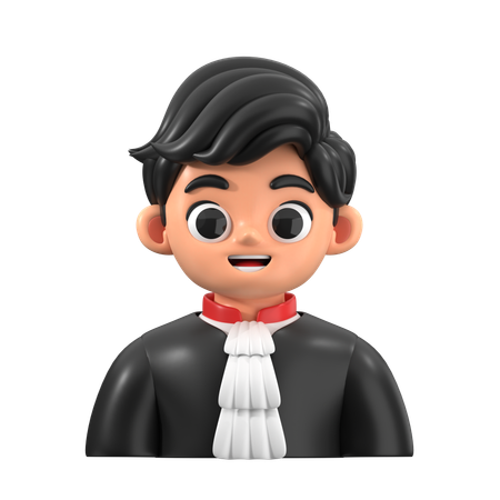 Lawyer  3D Icon
