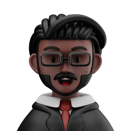 Lawyer  3D Icon